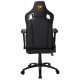 Cougar Armor S (Black) Luxury Gaming Chair with Breathable Premium PVC Leather and Body-embracing High Back Design