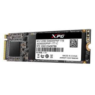 XPG SX6000 Pro 1TB PCIe 3D NAND PCIe Gen3x4 M.2 2280 NVMe 1.3 R/W up to 2100/1500MB/s SSD (ASX6000PNP-1TT-C)