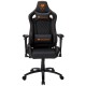 Cougar Armor S (Black) Luxury Gaming Chair with Breathable Premium PVC Leather and Body-embracing High Back Design