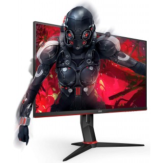 AOC 24G2U5/BK 23.8" Widescreen IPS LED Black and Red Multimedia Monitor (1920x1080/1ms/HDMI/DP) AOC 24G2U5/BK 23.8" Widescreen IPS LED Black and Red Multimedia Monitor (1920x1080/1ms/HDMI/DP)