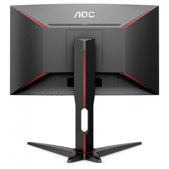 AOC CQ27G1 27" Curved Frameless Gaming Monitor QHD/2K, 1ms, 144Hz, FreeSync, DisplayPort/HDMI/VGA, Height adjustable, 3-Year Zero-Bright Dot AOC CQ27G1 27" Curved Frameless Gaming Monitor QHD/2K, 1ms, 144Hz, FreeSync, DisplayPort/HDMI/VGA, Height adjustable, 3-Year Zero-Bright Dot