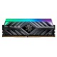 XPG Spectrix D41 DDR4 RGB 3000MHz 16GB (2x8GB) 288-Pin PC4-24000 Desktop U-DIMM Memory Retail Kit Grey