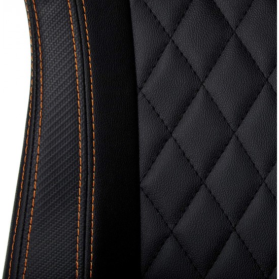 Cougar Armor S (Black) Luxury Gaming Chair with Breathable Premium PVC Leather and Body-embracing High Back Design