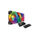 Cougar Hydraulic Vortex RGB SPB 120 mm PMW HDB Cooling Kit with addressable RGB Lighting, Core Box v2, Remote Controller and Three Vortex RGB SPB 120 Cooling Fans (3 Pack) Cougar Hydraulic Vortex RGB SPB 120 mm PMW HDB Cooling Kit with addressable RGB Lighting, Core Box v2, Remote Controller and Three Vortex RGB SPB 120 Cooling Fans (3 Pack)