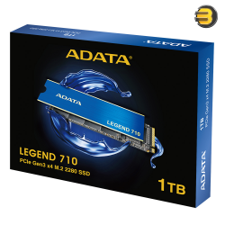 ADATA Legend 710 1TB PCIe Gen3 x4 M.2 2280 SSD