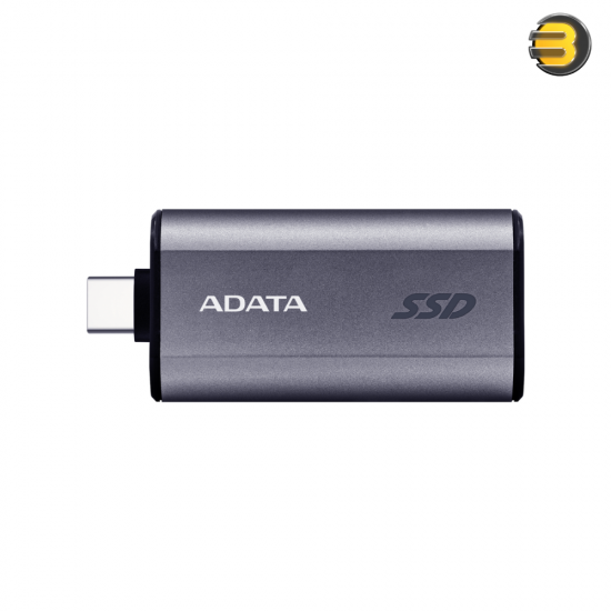 ADATA SC750 1TB  - Up to 1000 MB/s- HighSpeed USB 3.2 Gen 2 USB-C External Portable SSD Black Titanium - Work with PS5 & XBOX