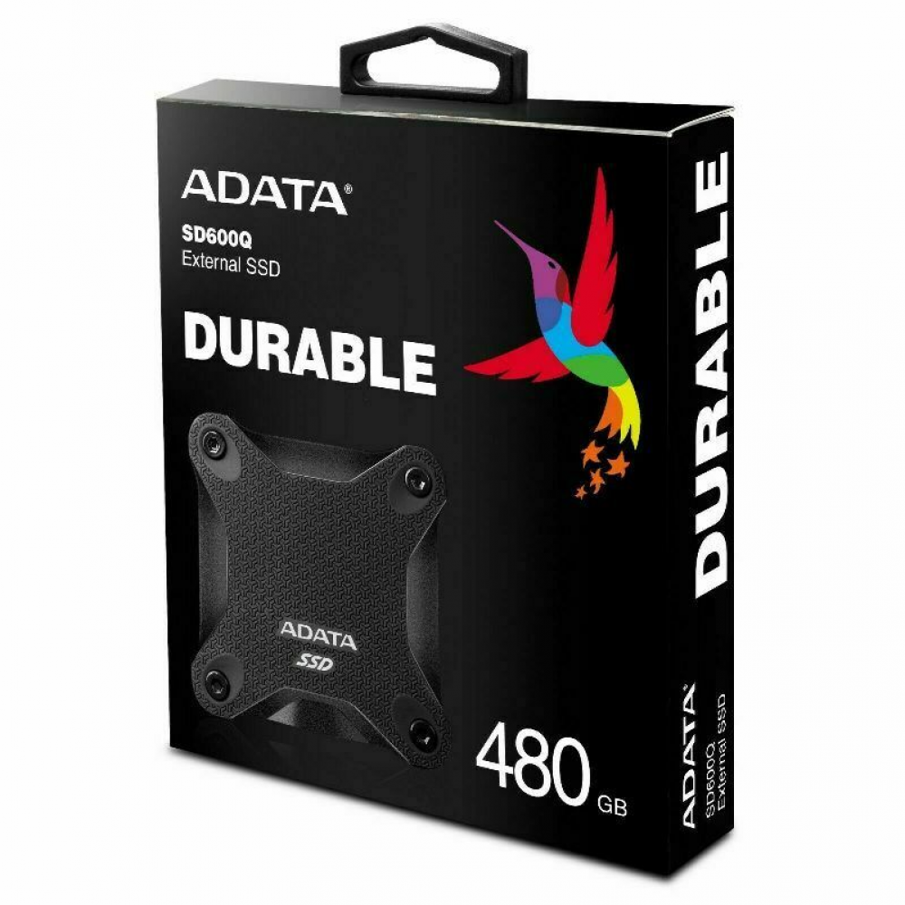 Adata Sd600q 480gb Ultra Speed Portable Durable External Ssd Up To 440mbs 3d Nand Usb32 4460