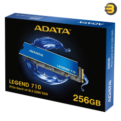 ADATA Legend 710 256GB PCIe Gen3 x4 M.2 2280 SSD