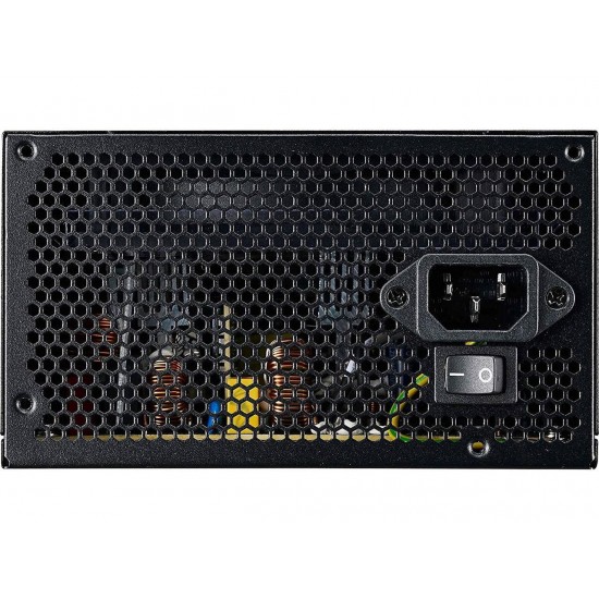 Cooler Master Elite v3 600 watts ATX Power Supply, Quiet 120mm Fan, PCI-E support, 3 Year Warranty, Black Cooler Master Elite v3 600 watts ATX Power Supply, Quiet 120mm Fan, PCI-E support, 3 Year Warranty, Black