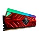 XPG Spectrix D41 DDR4 RGB 3000MHz 16GB (2x8GB) 288-Pin PC4-24000 Desktop U-DIMM Memory Retail Kit Red