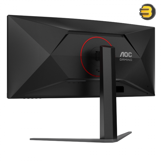 AOC CU34G4 Curved Gaming Monitor – 34″ WQHD (3440×1440), 180Hz, 1ms MPRT, VA Panel, Adaptive-Sync
