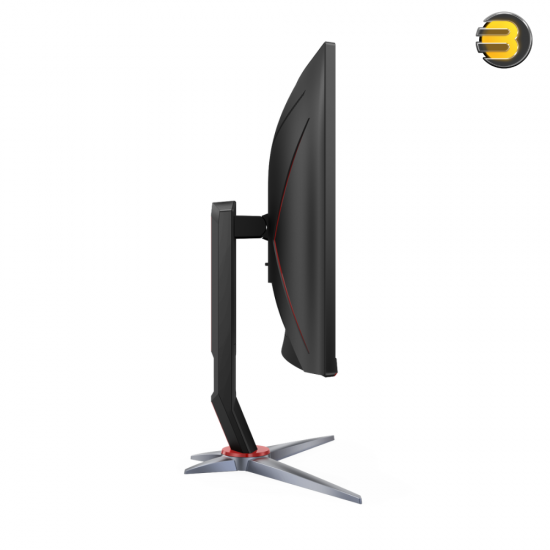 AOC C32G2ZE 32 Inch Curved Frameless Gaming Monitor — Full HD 1920x1080, VA, 0.5ms 240Hz, AMD FreeSync Premium, DP/HDMI/VGA, VESA, 3-3-1 Re-Spawn Program, Xbox PS5 Switch,Black