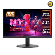 AOC 24G11ZE 23.8'' Full HD (1920×1080) Fast IPS Gaming Monitor – 240Hz (OC), 0.3ms MPRT, HDR10, Adaptive-Sync, HDMI & DisplayPort