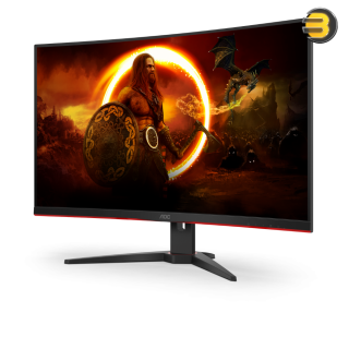 AOC C32G2ZE 32 Inch Curved Frameless Gaming Monitor — Full HD 1920x1080, VA, 0.5ms 240Hz, AMD FreeSync Premium, DP/HDMI/VGA, VESA, 3-3-1 Re-Spawn Program, Xbox PS5 Switch,Black AOC C32G2ZE 32 Inch Curved Frameless Gaming Monitor — Full HD 1920x1080, VA, 0.5ms 240Hz, AMD FreeSync Premium, DP/HDMI/VGA, VESA, 3-3-1 Re-Spawn Program, Xbox PS5 Switch,Black