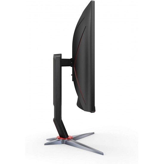 Aoc Cq27g2 27 Super Curved Frameless Gaming Monitor Qhd 2k 1500r Curved Va 1ms 144hz Freesync Height Adjustable 3 Year Zero Dead Pixel Guarantee