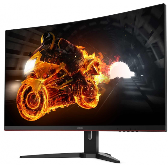 AOC CQ32G2E 31.5" Quad HD (2560x1440) 144Hz VA 1500R Curved FreeSync Desktop Gaming Monitor