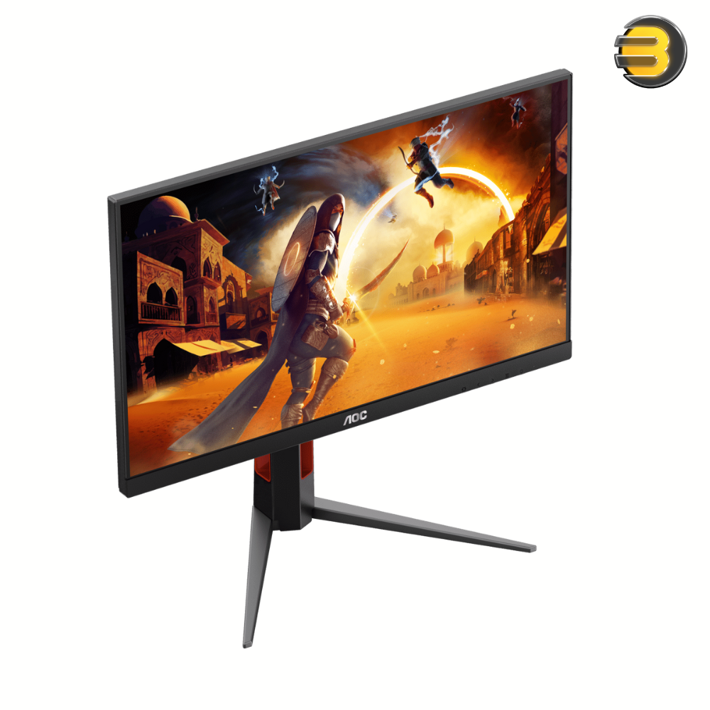 AOC 27G4 27 Gaming Monitor, Fast IPS, FHD 1920×1080 Display, 180Hz, 1ms ...