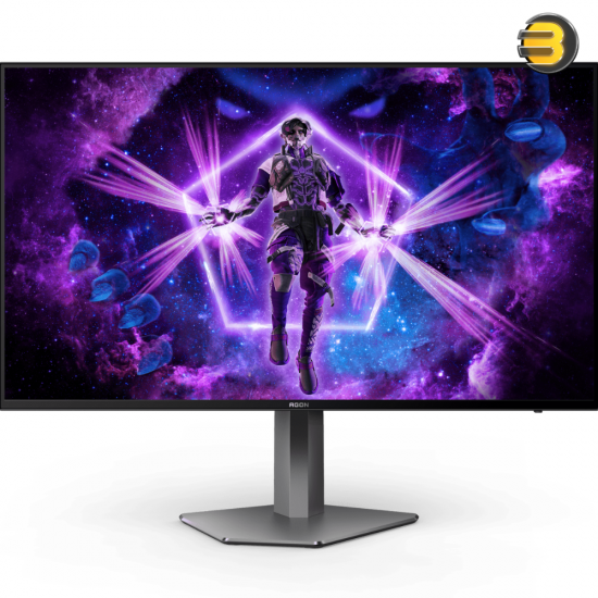 AOC Agon PRO AG276QZD 27 Inch OLED Tournament Gaming Monitor — 2560x1440, 240Hz 0.03ms, G-SYNC, PS5 Xbox Switch Compatible, Glossy, Black