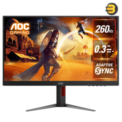 AOC Q27G4Z/89 27'' QHD (2560×1440) Fast IPS Gaming Monitor – 240Hz, 0.5ms MPRT, FreeSync Premium, HDR Ready, HDMI & DisplayPort AOC Q27G4Z/89 27'' QHD (2560×1440) Fast IPS Gaming Monitor – 240Hz, 0.5ms MPRT, FreeSync Premium, HDR Ready, HDMI & DisplayPort