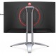 AOC AGON AG273QCX (27 inch) curved monitor (HDMI, DisplayPort, USB Hub, Free-Sync2, 1ms response time, HDR 400, 2560 x 1440, 144Hz) black / red