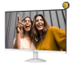 AOC 27B30H/BW – 27 Inch IPS White Monitor, Full HD, 120Hz, 1ms, AdaptiveSync, 3-Sided Frameless