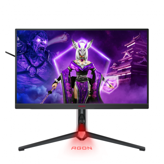 AOC Agon AG274QXM, 27" 2560 x 1440 (WQHD) 170 Hz, Adaptive Sync / FreeSync, 1x USB Typ C, 1x DisplayPort, 2x HDMI, USB-Hub (4x USB3.1 Gen 1) Monitor