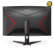 AOC C32G2ZE 32 Inch Curved Frameless Gaming Monitor — Full HD 1920x1080, VA, 0.5ms 240Hz, AMD FreeSync Premium, DP/HDMI/VGA, VESA, 3-3-1 Re-Spawn Program, Xbox PS5 Switch,Black