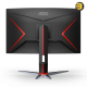 AOC C27G2Z2 27 Inch Curved Frameless Ultra-Fast Gaming Monitor — FHD 1920 X 1080, 250Hz 0.5ms, HDMI, Adaptive Sync, Height Adjustable Stand, High Dynamic Range, G-MENU, Black