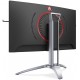 AOC AGON AG273QCX (27 inch) curved monitor (HDMI, DisplayPort, USB Hub, Free-Sync2, 1ms response time, HDR 400, 2560 x 1440, 144Hz) black / red