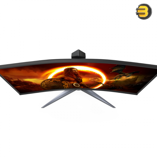 AOC C27G2Z2 27 Inch Curved Frameless Ultra-Fast Gaming Monitor — FHD 1920 X 1080, 250Hz 0.5ms, HDMI, Adaptive Sync, Height Adjustable Stand, High Dynamic Range, G-MENU, Black