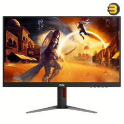 AOC Q27G4 27 QHD Fast IPS Gaming Monitor, Adaptive-Sync Technology, 180Hz Refersh Rate, 1ms Response Time, DisplayHDR 400, 1.07Billion Colors with Delta E < 2, HDMI / DisplayPort, Black