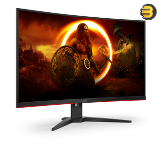 AOC C32G2ZE 32 Inch Curved Frameless Gaming Monitor — Full HD 1920x1080, VA, 0.5ms 240Hz, AMD FreeSync Premium, DP/HDMI/VGA, VESA, 3-3-1 Re-Spawn Program, Xbox PS5 Switch,Black AOC C32G2ZE 32 Inch Curved Frameless Gaming Monitor — Full HD 1920x1080, VA, 0.5ms 240Hz, AMD FreeSync Premium, DP/HDMI/VGA, VESA, 3-3-1 Re-Spawn Program, Xbox PS5 Switch,Black