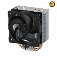 ARCTIC Freezer 8i Compact Intel CPU Cooler - Efficient Tower Air Cooling, 100mm PWM Fan, Pre-Applied MX-4 Thermal Paste, Easy Installation for LGA1700 / LGA1200 / LGA115x Sockets