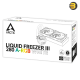 Arctic Liquid Freezer III 280 A-RGB (White) AIO CPU Cooler - Intel 1851/1700 & AMD AM5/AM4 Compatible - 280mm Radiator - Dual P14 PWM A-RGB Fans - Copper Cold Plate - MX-6 Pre-Applied Thermal Paste - Adjustable A-RGB Lighting