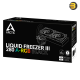 Arctic Liquid Freezer III 280 A-RGB (Black) AIO CPU Cooler - Intel 1851/1700 & AMD AM5/AM4 Compatible - 280mm Radiator - Dual P14 PWM A-RGB Fans - Copper Cold Plate - MX-6 Pre-Applied Thermal Paste - Adjustable A-RGB Lighting