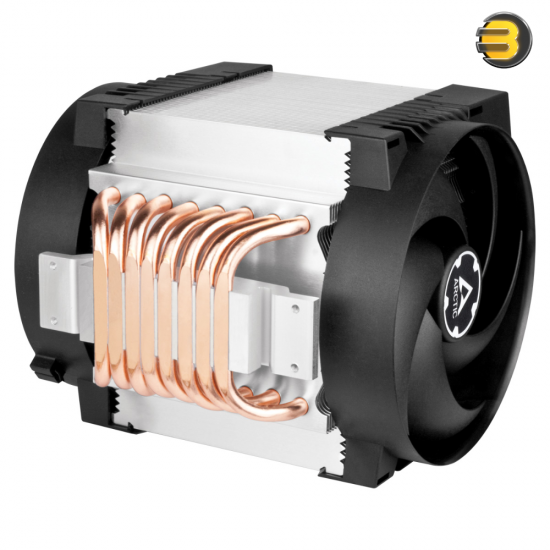 ARCTIC Freezer 4U-M Multi-Compatible 4U Single Tower CPU Cooler - Dual 120mm Fans, Direct Touch Heatpipes, Optimized Airflow, Quiet Cooling for Intel & AMD Platforms, Server and Workstation Ready