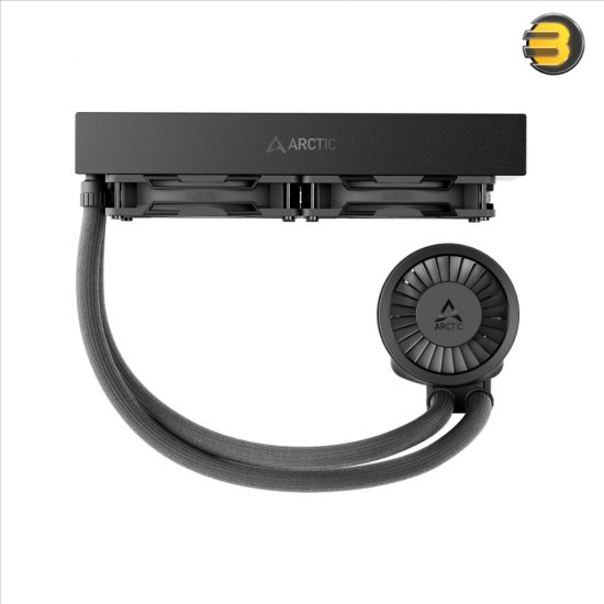 ARCTIC Liquid Freezer III Pro 240 Multi-Compatible All-in-One CPU Water Cooler - 240mm Radiator, Dual 120mm PWM Fans, Integrated VRM Fan, High-Performance Liquid Cooling for Intel & AMD Processors