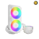 ARCTIC Liquid Freezer III Pro 240 A-RGB (White) Multi-Compatible All-in-One CPU Water Cooler - 240mm Radiator, Dual 120mm A-RGB PWM Fans, Integrated VRM Fan, High-Performance Liquid Cooling for Intel & AMD Processors ARCTIC Liquid Freezer III Pro 240 A-RGB (White) Multi-Compatible All-in-One CPU Water Cooler - 240mm Radiator, Dual 120mm A-RGB PWM Fans, Integrated VRM Fan, High-Performance Liquid Cooling for Intel & AMD Processors