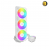 ARCTIC Liquid Freezer III Pro 420 A-RGB (White) Multi-Compatible All-in-One CPU Water Cooler - 420mm Radiator, Triple 140mm A-RGB PWM Fans, Integrated VRM Fan, High-Performance Liquid Cooling for Intel & AMD Processors