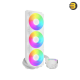 ARCTIC Liquid Freezer III Pro 420 A-RGB (White) Multi-Compatible All-in-One CPU Water Cooler - 420mm Radiator, Triple 140mm A-RGB PWM Fans, Integrated VRM Fan, High-Performance Liquid Cooling for Intel & AMD Processors ARCTIC Liquid Freezer III Pro 420 A-RGB (White) Multi-Compatible All-in-One CPU Water Cooler - 420mm Radiator, Triple 140mm A-RGB PWM Fans, Integrated VRM Fan, High-Performance Liquid Cooling for Intel & AMD Processors