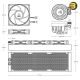 ARCTIC Liquid Freezer III Pro 360 A-RGB Multi-Compatible All-in-One CPU Water Cooler - 360mm Radiator, Triple 120mm A-RGB PWM Fans, Integrated VRM Fan, High-Performance Liquid Cooling for Intel & AMD Processors ARCTIC Liquid Freezer III Pro 360 A-RGB Multi-Compatible All-in-One CPU Water Cooler - 360mm Radiator, Triple 120mm A-RGB PWM Fans, Integrated VRM Fan, High-Performance Liquid Cooling for Intel & AMD Processors