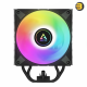 ARCTIC Freezer 36 A-RGB (Black) Multi-Compatible Tower CPU Cooler - Dual P12 PWM PST A-RGB Fans - Intel LGA1851, LGA1700, AMD AM5, AM4 - Optimized Cooling with 4x Ø6mm Copper Heatpipes - MX-6 Thermal Paste Included