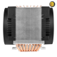 ARCTIC Freezer 4U-M Multi-Compatible 4U Single Tower CPU Cooler - Dual 120mm Fans, Direct Touch Heatpipes, Optimized Airflow, Quiet Cooling for Intel & AMD Platforms, Server and Workstation Ready