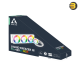 ARCTIC Liquid Freezer III Pro 420 A-RGB (White) Multi-Compatible All-in-One CPU Water Cooler - 420mm Radiator, Triple 140mm A-RGB PWM Fans, Integrated VRM Fan, High-Performance Liquid Cooling for Intel & AMD Processors ARCTIC Liquid Freezer III Pro 420 A-RGB (White) Multi-Compatible All-in-One CPU Water Cooler - 420mm Radiator, Triple 140mm A-RGB PWM Fans, Integrated VRM Fan, High-Performance Liquid Cooling for Intel & AMD Processors