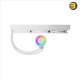 ARCTIC Liquid Freezer III Pro 420 A-RGB (White) Multi-Compatible All-in-One CPU Water Cooler - 420mm Radiator, Triple 140mm A-RGB PWM Fans, Integrated VRM Fan, High-Performance Liquid Cooling for Intel & AMD Processors ARCTIC Liquid Freezer III Pro 420 A-RGB (White) Multi-Compatible All-in-One CPU Water Cooler - 420mm Radiator, Triple 140mm A-RGB PWM Fans, Integrated VRM Fan, High-Performance Liquid Cooling for Intel & AMD Processors