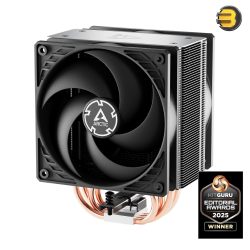 ARCTIC Freezer 36 CO Multi-Compatible Tower CPU Cooler - Dual 120mm P-Fans, Continuous Operation Design, Optimized Heatpipe Cooling, Compatible with Intel & AMD Sockets, Durable and Quiet Performance