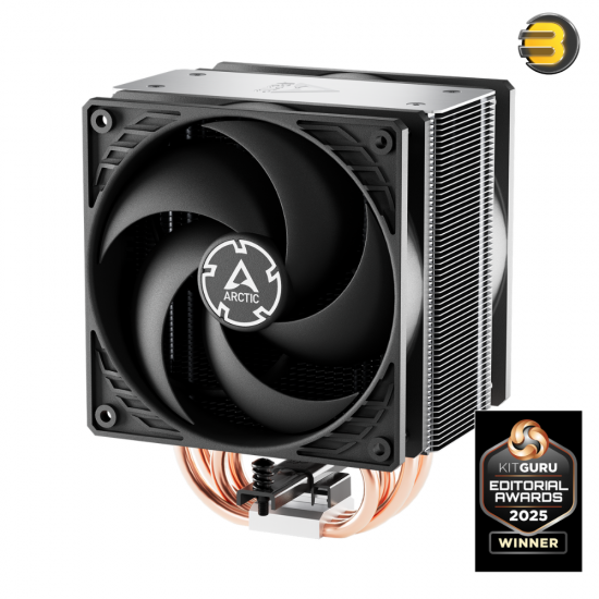 ARCTIC Freezer 36 CO Multi-Compatible Tower CPU Cooler - Dual 120mm P-Fans, Continuous Operation Design, Optimized Heatpipe Cooling, Compatible with Intel & AMD Sockets, Durable and Quiet Performance
