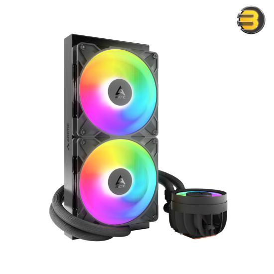 ARCTIC Liquid Freezer III Pro 280 A-RGB Multi-Compatible All-in-One CPU Water Cooler - 280mm Radiator, Dual 140mm A-RGB PWM Fans, Integrated VRM Fan, High-Performance Liquid Cooling for Intel & AMD Processors ARCTIC Liquid Freezer III Pro 280 A-RGB Multi-Compatible All-in-One CPU Water Cooler - 280mm Radiator, Dual 140mm A-RGB PWM Fans, Integrated VRM Fan, High-Performance Liquid Cooling for Intel & AMD Processors