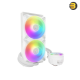 Arctic Liquid Freezer III 280 A-RGB (White) AIO CPU Cooler - Intel 1851/1700 & AMD AM5/AM4 Compatible - 280mm Radiator - Dual P14 PWM A-RGB Fans - Copper Cold Plate - MX-6 Pre-Applied Thermal Paste - Adjustable A-RGB Lighting