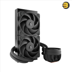 ARCTIC Liquid Freezer III Pro 240 Multi-Compatible All-in-One CPU Water Cooler - 240mm Radiator, Dual 120mm PWM Fans, Integrated VRM Fan, High-Performance Liquid Cooling for Intel & AMD Processors
